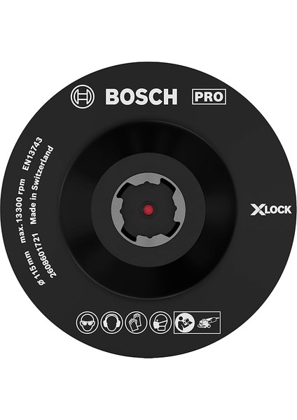 Professional Destek Diski (Cırt Cırtlı, X-Lock Ile), 2608601721