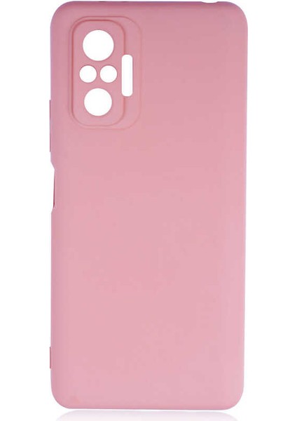 Xiaomi Redmi Note 10 Pro Kılıf Mrsa Mara Laaakan Kapak-Pembe Açık