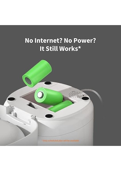 Akıllı Yem Otomatı C1, Aqara Zigbee 3.0 Hub Gerektirir, Kediler ve Köpekler Için, Programlanabilir Porsiyon Kontrolü, Google, Alexa, Siri Üzerinden Kontrol Edilebilir, Smartthings ile Çalışır fırsatları