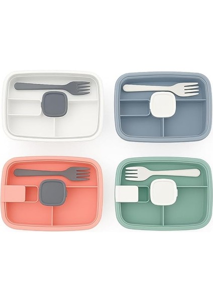Store Vakumlu Lunchbox Yemek Kabı – Sızdırmaz, Taşınabilir ve Sağlıklı Saklama Kutusu | Çatal Kaşık Bölmeli | Gıda Dostu (Gri) fiyatları