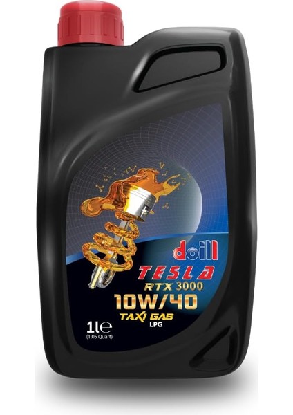 10W-40 Apı Sl/cf Acea A3/b4 1 Litre Motor Yağı (Üretim Yılı: 2025)