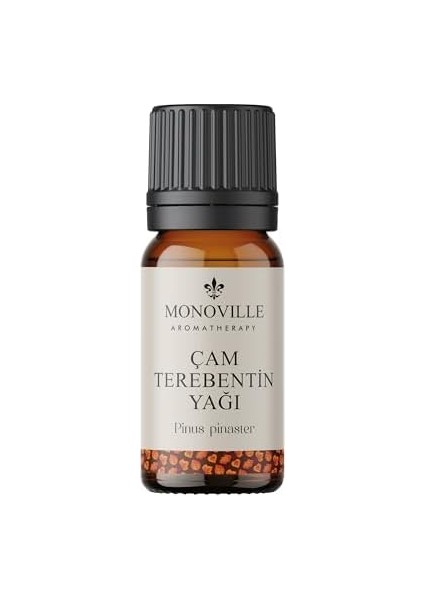 Monoville Çam Terebentin Uçucu Yağı 10 ML%100 Saf ve Doğal (Pine Turpentine Oil)
