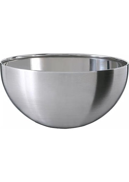 Servis Salata Kasesi Metal 12 cm Paslanmaz Çelik Kase Sunum
