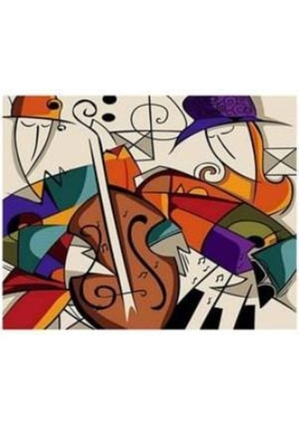 Sayılarla Boyama Seti Kasnaklı Picasso 2 40 x 50 cm