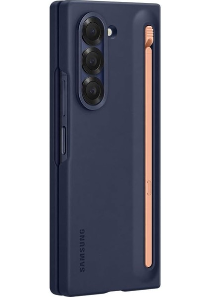 Galaxy Z Fold 6 Spen'li Kalemli Kılıf - Lacivert modelleri