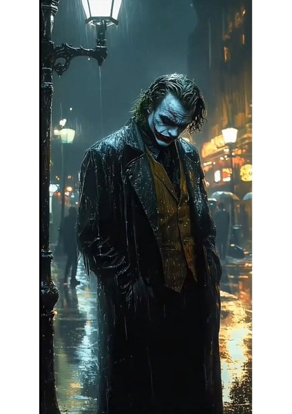 Örümcek Kapı Direk Kaplama Folyosu Baskılı Sticker Sağ-Sol 2 Adet 22*50 cm