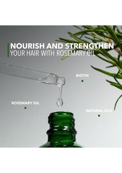 Lee Shia Biberiye Saç Bakım Yağı, Biotin Kompleksi ile Zenginleştirilmiş, 50 ml