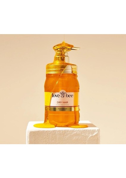 Komili 1878 Love Of Bee Kuru Saçlar Için Doğal Bal Içeren Yoğun Nemlendirici Premium Şampuan - 420 ml