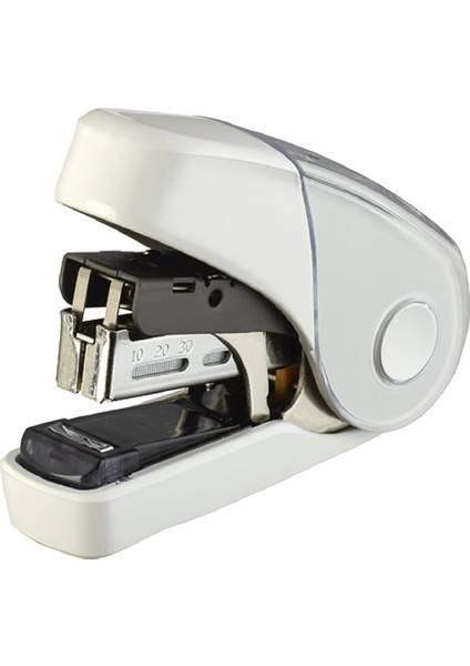 HD-10FL3K/W Sakuri-Düz Zımba, 100 Yedek Iğne Tutar, Beyaz