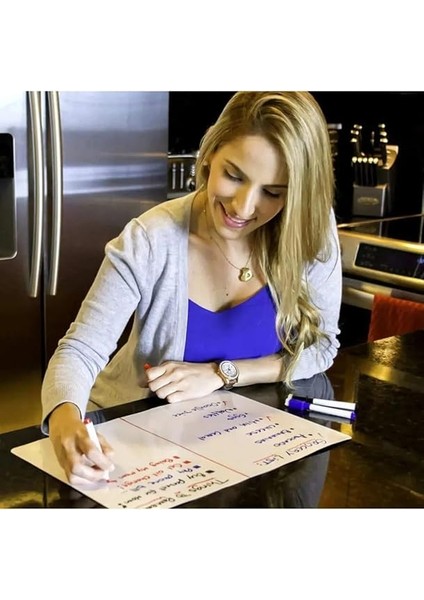 Kağıt Mıknatıslı Manyetik Magnet Beyaz Tahta 30CM x 30CM Katlanabilir Silinebilir Yazı Tahtası + Kalem modelleri