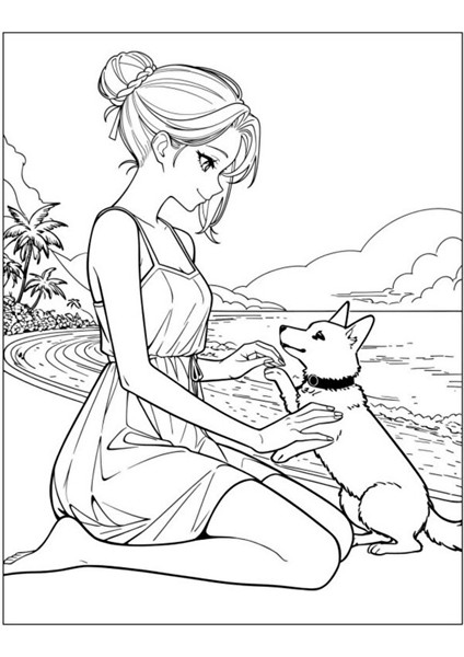 Çıtır Kızlar Anime Boyama Kitabı (50 Seçilmiş Anime) indirimleri