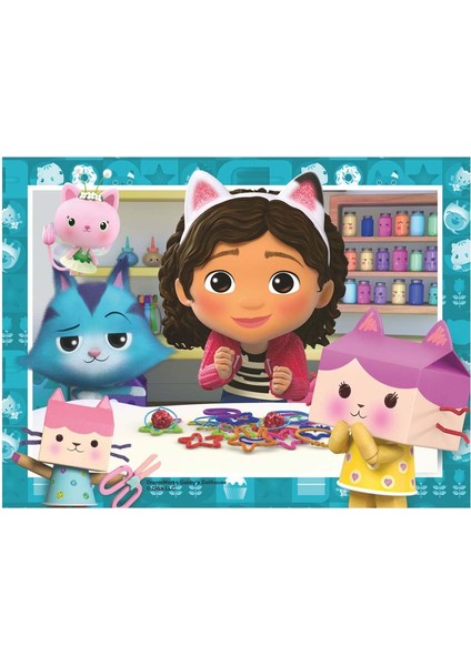 Gabbys Dollhouse 4 In 1 Puzzle fırsatları