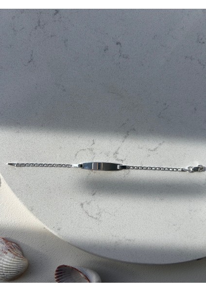 925 ayar gümüş çocuk bileklik 15 cm modelleri