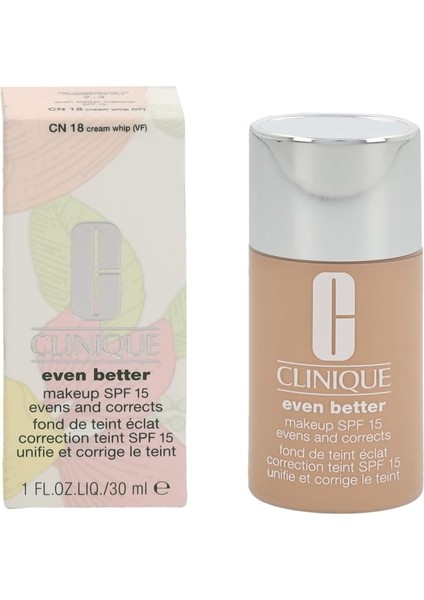 Clinique Even Better Make Up SPF15 30 Renkli Güneş Kremi