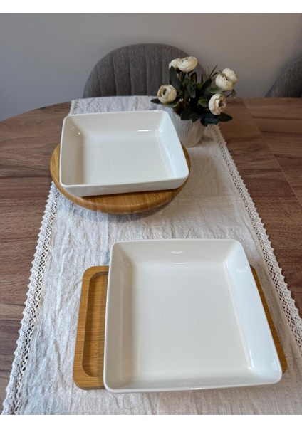 Bone Tan 19X19 cm Çukur Tabak fırsatları