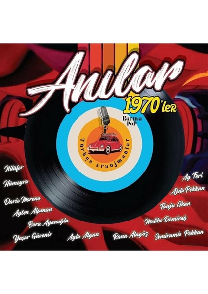 1970'LER Türkçe Aranjmanlar - Çeşitli Sanatçılar Lp 33 Devir Plak