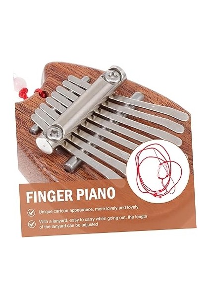 Ahşap Kalimba Başparmak Notları Hafif Taşınabilir ve Müzik Eğitimi Için Harika fiyatları