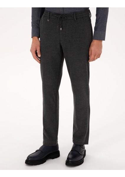 Erkek Füme Slim Fit Kumaş Pantolon 50311807-VR058 fiyatları