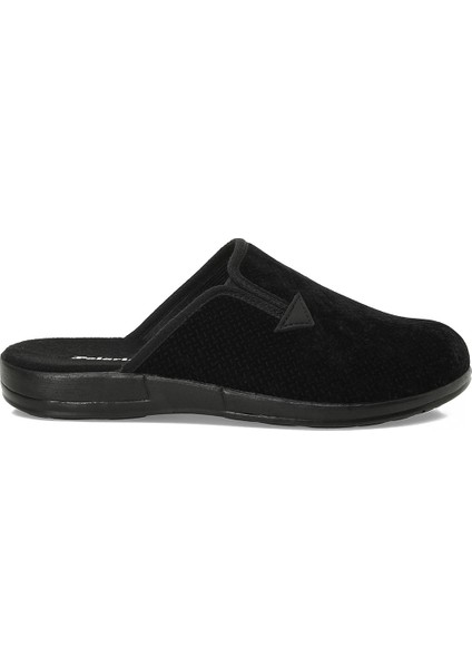 610046.M5PR Siyah Erkek Ev Terliği