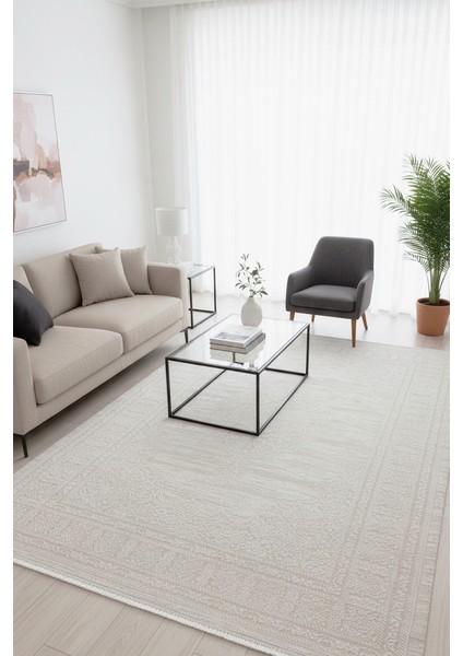 Pinto Salon Halısı Oturma Odası Halısı Klasik Desenli Halı Yumuşak Dokulu Modern Dokuma Halı