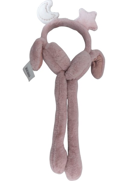 Çocuk Peluş Figürlü Oynar Kulaklı Hareketli Sesli Kışlık Kulaklık RCS.AY.CRNK.2025