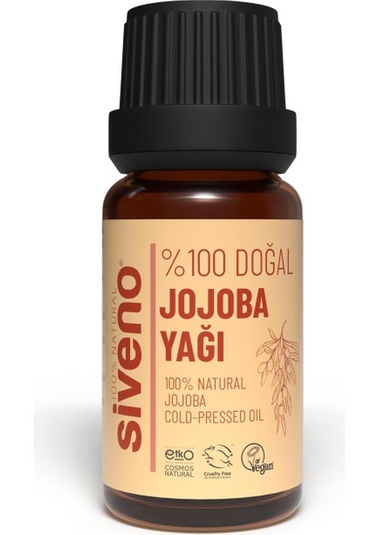 SIVENO%100 Doğal Jojoba Yağı Soğuk Sıkım 10ML fiyatları