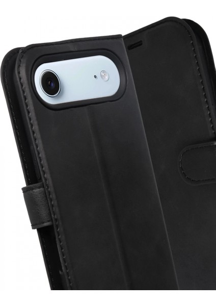 Apple iPhone 17 Air Trend S Plus Kapaklı Kılıf - Siyah modelleri