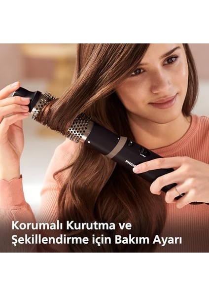 Philips Saç Şekillendirme ve Kurutma Seti, Argan Yağı Seramik Kaplama, 3’ü 1 Arada, 3 Isı ve Hız Ayarı, Soğuk Hava Fonksiyonu, Saç Koruma Teknolojisi, Doğal Şekillendirme, BHA301/00 modelleri