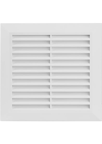 Havalandırma Izgarası Uç Izgarası Böcek Koruması Yuvarlak Ø 100 mm Beyaz Abs Izgara fiyatları