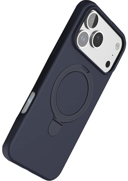 Lvsqvr Newface Apple Iphone 17 Pro Max Regal Magsafe Standlı Kapak - Lacivert fırsatları