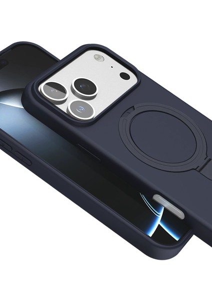 Lvsqvr Newface Apple Iphone 17 Pro Max Regal Magsafe Standlı Kapak - Lacivert indirimleri