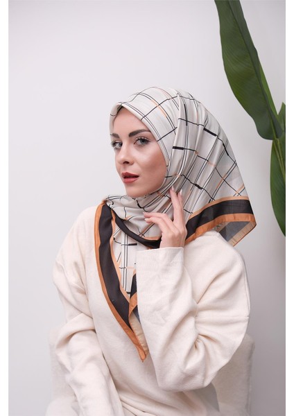 Renkli Karma Desen Dijital Soft Eşarp modelleri