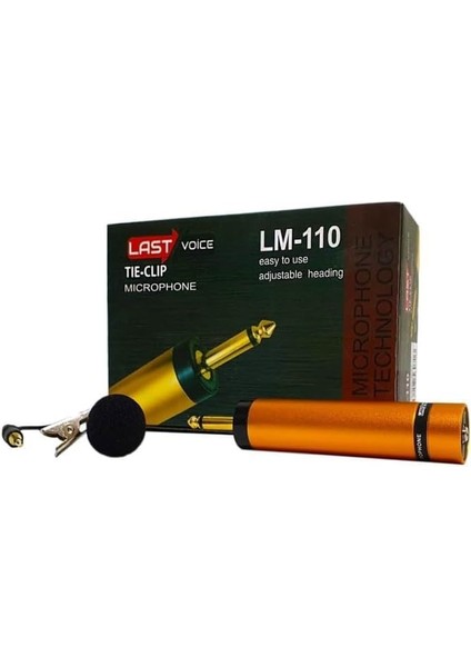 LM-110 Profesyonel Kablolu Cami Yaka Mikrofonu fiyatları