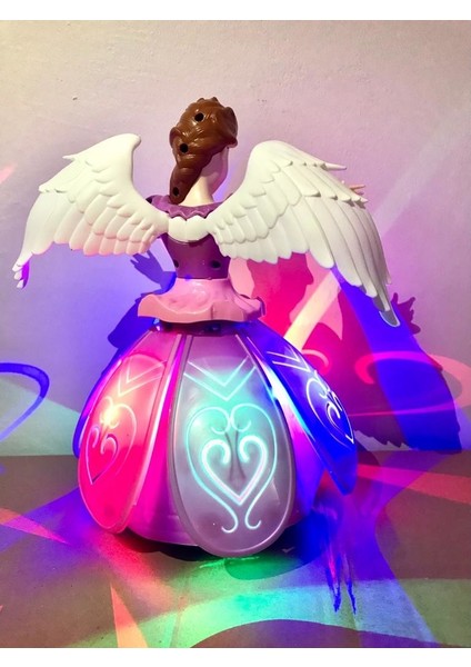 Angel Girl Sesli Işıklı Dans Eden Şarkı Söyleyen Etekleri Açılıp Kapanan Prenses Oyuncak modelleri