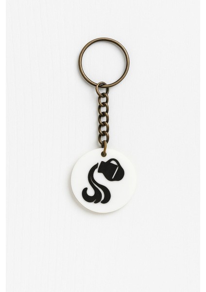 Kova Burcu Nfc Anahtarlık – Akıllı Temassız Bağlantı Özellikli Burç Anahtarlığı (3,5 Cm)