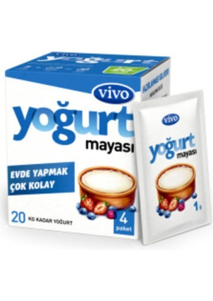 Vivo Yoğurt Mayası 4 gr