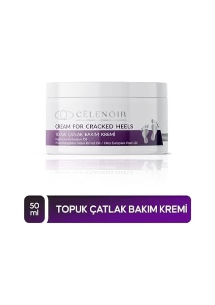 Celenoir Çatlak & Kuruluk Karşıtı Ayak Bakım Kremi | Yoğun Nemlendirici & Onarıcı | 50 ml fiyatları