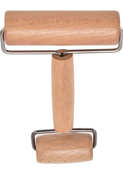 Hamur Rulo Mutfak Rulo Hamur Açma Aleti Kurabiye Rulosu Hamur Açma Makinesi Mutfak Pişirme Silindiri Hamur Açma Silindiri Pişirme Aracı (1, Ahşap)