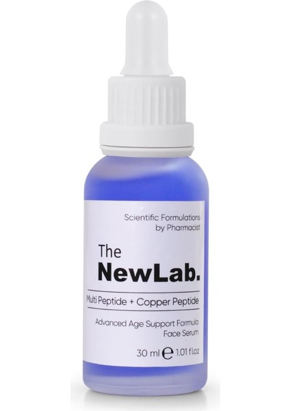 The Newlab. Gelişmiş Yaşlanma Karşıtı Cilt Bakım Serumu (Multi Peptide + Copper Peptide %1)