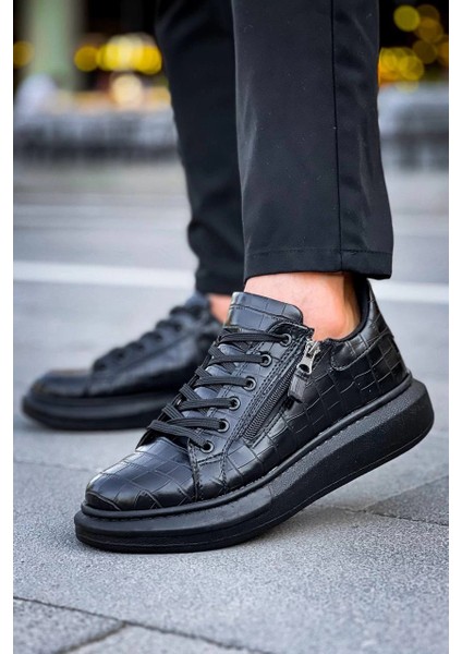 KB-309 Kuback Kömür Fermuar ve Bağcıklı Günlük Erkek Ayakkabı modelleri