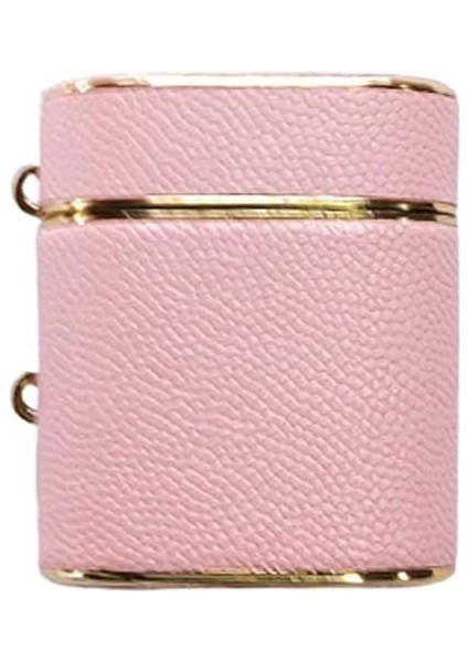 1/2 Nesil ile Uyumlu Içi Silikon Deri Zincirli Lüks Kılıf - Şık ve Zarif Tasarım, Tam Koruma ve Taşıma (Pembe) fiyatları