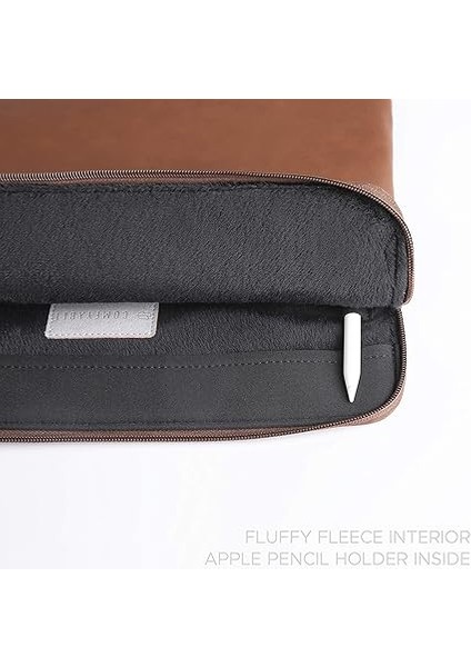 Tablet Kılıfı iPad Pro 11 Inç M4 M2 M1 4. / 3. Nesil 2022/2021 / iPad Air 11 Inç M2 2024 2022 ve Akıllı/sihirli Klavye ile Uyumlu Kalem Tutucu-Pu Deri Çanta Su Geçirmez Ince Kılıf-Kahverengi fiyatları