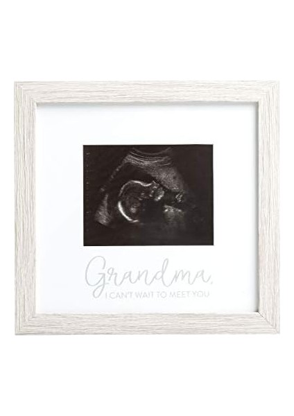 & Milo Büyükanne Sonogram Resim Çerçevesi, Hamilelik Duyurusu, Ultrason Bebek Fotoğraf Çerçevesi, Cinsiyet-Nötr Bebek Hatıra Çerçevesi, Masa Üstü ve Duvar Dekoru, 4x5 Fotoğraf Ekleme, modelleri