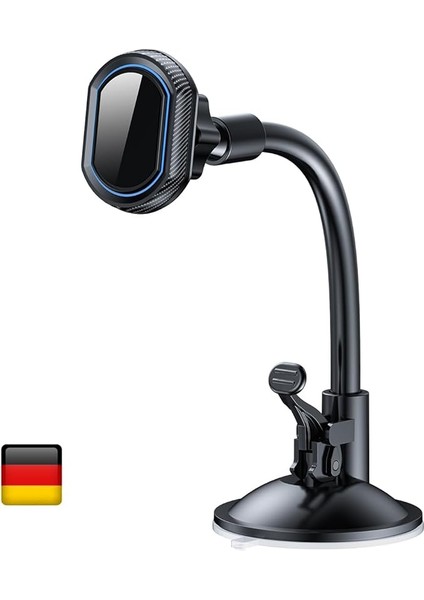 By Deji Güçlü Mıknatıslı Vantuzlu Araç Içi Telefon Tutucu - Vakumlu Akrobat Araba Telefon Tutacağı