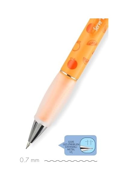 Deep Mekanık Kursun 07MM Fos Turuncu Portakal modelleri