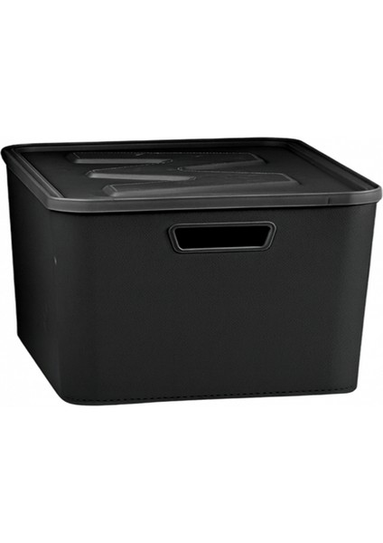 Siyah 14 Lt Organizer Çok Amaçlı Kapaklı Kutu 242304 fiyatları