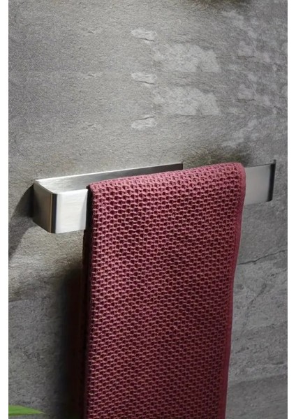 Paslanmaz Çelik Yapışkalı Havlu Askısı