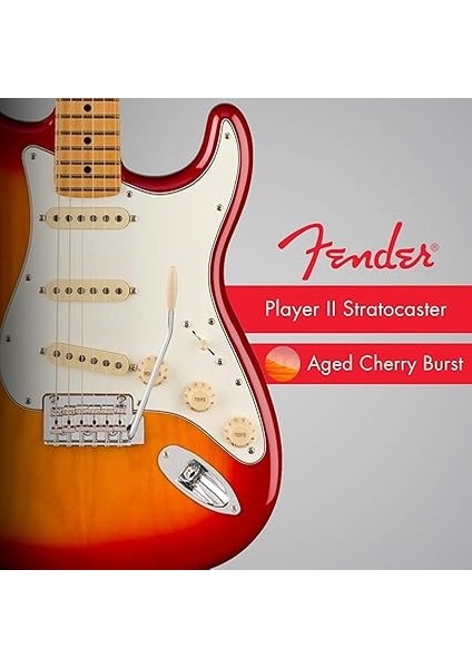 Iı Stratocaster Mn Aged Cherry Burst fiyatları
