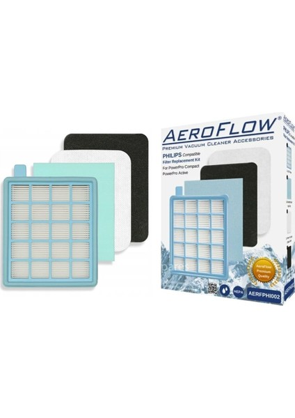 Uyumlu Powerpro Active Fc 8475 8478 8670 9323 9320 9540 Elektrikli Süpürge Hepa Filtre Set