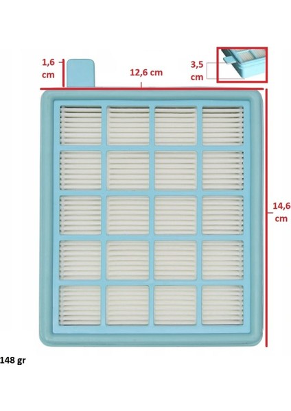 Uyumlu Powerpro Active Fc 8475 8478 8670 9323 9320 9540 Elektrikli Süpürge Hepa Filtre Set fırsatları
